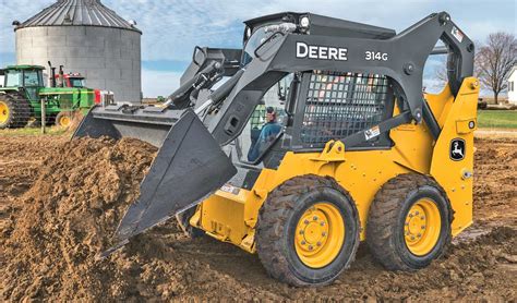 john deere skid steer loader dimensions